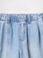 Kız Çocuk Mavi High Rise Stride Wide-Leg Ankle Jean Pantolon 2