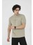 Bisiklet Yaka Slim Fit T-Shirt- Açık Yeşil 3