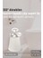 Çöp Kovası Bas-Çek Kapaklı Çöp Kutusu Banyo Çöp Kovası Beyaz 7 Litre 1