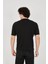 Jakar Kumaş Slim Fit T-Shirt - Siyah 3