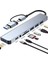 3122 8 Port Hub USB 2.0/3.0 Çoğaltıcı Çoklayıcı Type C Audio 3.5 Tf Sd 1