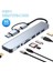 3122 8 Port Hub USB 2.0/3.0 Çoğaltıcı Çoklayıcı Type C Audio 3.5 Tf Sd 5