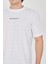 Jakar Kumaş Slim Fit T-Shirt - Beyaz 2