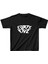 Unisex Çocuk Baskılı T-Shirt - Siyah 1
