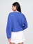 Kadın Mavi Vintagesoft Oversized Gap Logo Sweatshirt 3