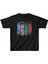 Unisex Çocuk Baskılı T-Shirt - Siyah 1