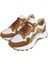 Beyaz Hakiki Deri Taba Garnili Comfort Taban Bağcıklı Sneaker 4