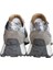 Beyaz Hakiki Deri Vizon Garnili Comfort Taban Bağcıklı Sneaker 3