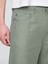 Erkek Yeşil Keten Karışımlı 90's Loose Herringbone Pantolon 3