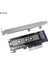 3137 2(Ngff) Nvme (M-Key) To Pcie 4.0 X4 X8 X16 Çevirici Dönüştürücü Adaptör Karti 3
