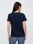 Kadın Lacivert Bisiklet Yaka T-Shirt 5