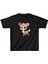Unisex Çocuk Baskılı T-Shirt - Siyah 1