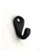 Antika Tarz Dekoratif Pirinç Tekli Mini Askı - 27 x 11 Mm, Oksit - Lisinya 1