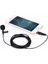 3.5mm Jak 1.5 Metre Double Mikrofon - Siyah Mrayd 1