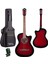 XC-120RD Kaliteli Akustik Gitar Gül Klavye Sap Ayarlı 4/4 Full set 2