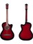 XC-120RD Kaliteli Akustik Gitar Gül Klavye Sap Ayarlı 4/4 Full set 4
