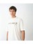 Bisiklet Yaka Baskılı Oversize T-Shirt - Beyaz 3