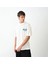 Bisiklet Yaka Baskılı Oversize T-Shirt - Beyaz 1