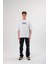 Bisiklet Yaka Baskılı Oversize T-Shirt - Siyah 2