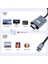 3130 Type C To HDMI 4K 30Hz 3.1 Çevirici Dönüştürücü Kablo Adaptör 5