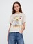 Kadın Gri Artist Grafik T-Shirt 1