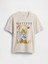 Kadın Gri Artist Grafik T-Shirt 2