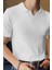 Quentin Çizgili Likralı Slim Fit Polo Yaka Örme Erkek Triko Tshirt 2