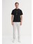 Siyah Erkek T-Shirt 4091 3