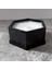 Altıgen Beton Mumluk - El Yapımı Modern Dekoratif Luxdecire Soya Mumu (8,8 x 3,5 Cm) 1