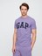 Erkek Mor Everyday Soft Gap Logo T-Shirt 1
