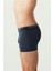 Erkek Lacivert - Gri Melanj - Indigo 3 Lü Boxer 5