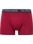 Erkek 3'lü Boxer Seti Lacivert/bordo/baskılı 2TBS.LA8FO0NT5AI1N6E.IGK 2