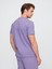 Erkek Mor Everyday Soft Gap Logo T-Shirt 4