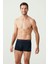 Erkek, Lisanslı, Uspa, Lacivert-Bordo-Baskılı, 3'lü Boxer 1