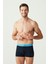 Erkek, Lisanslı, Uspa, Lacivert, Pamuklu 3'lü Boxer 2