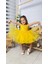 Incili Kız Çocuk Daisy Elbise MNK0585 Sarı 3