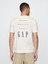 Erkek Kırık Beyaz Gap Logo T-Shirt 4