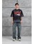 Siyah Super Yazılı Oversize Tshirt 1