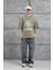 Yeşil Dont Look At My Tshirt Yazılı Oversize Tshirt 2