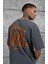 Füme Los Angeles Yıkamalı Oversize Tshirt 3