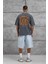 Füme Los Angeles Yıkamalı Oversize Tshirt 5