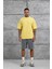 Sarı Basic Oversize Tshirt 2