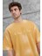 Hardal Arka Hydrion Yazılı Oversize Tshirt 4
