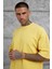 Sarı Basic Oversize Tshirt 1
