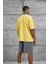 Sarı Basic Oversize Tshirt 3