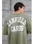 Yeşil Canfield Card Yazılı Oversize Tshirt 3
