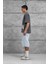 Füme City Of Youth Baskılı Oversize Tshirt 4
