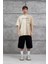 Krem Spirit&speed Yazılı Yıkamalı Oversize Tshirt 1