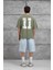 Haki Remedy Crew Yazılı Oversize Tshirt 3