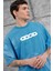 Mavi Good Yazılı Oversize Tshirt 5